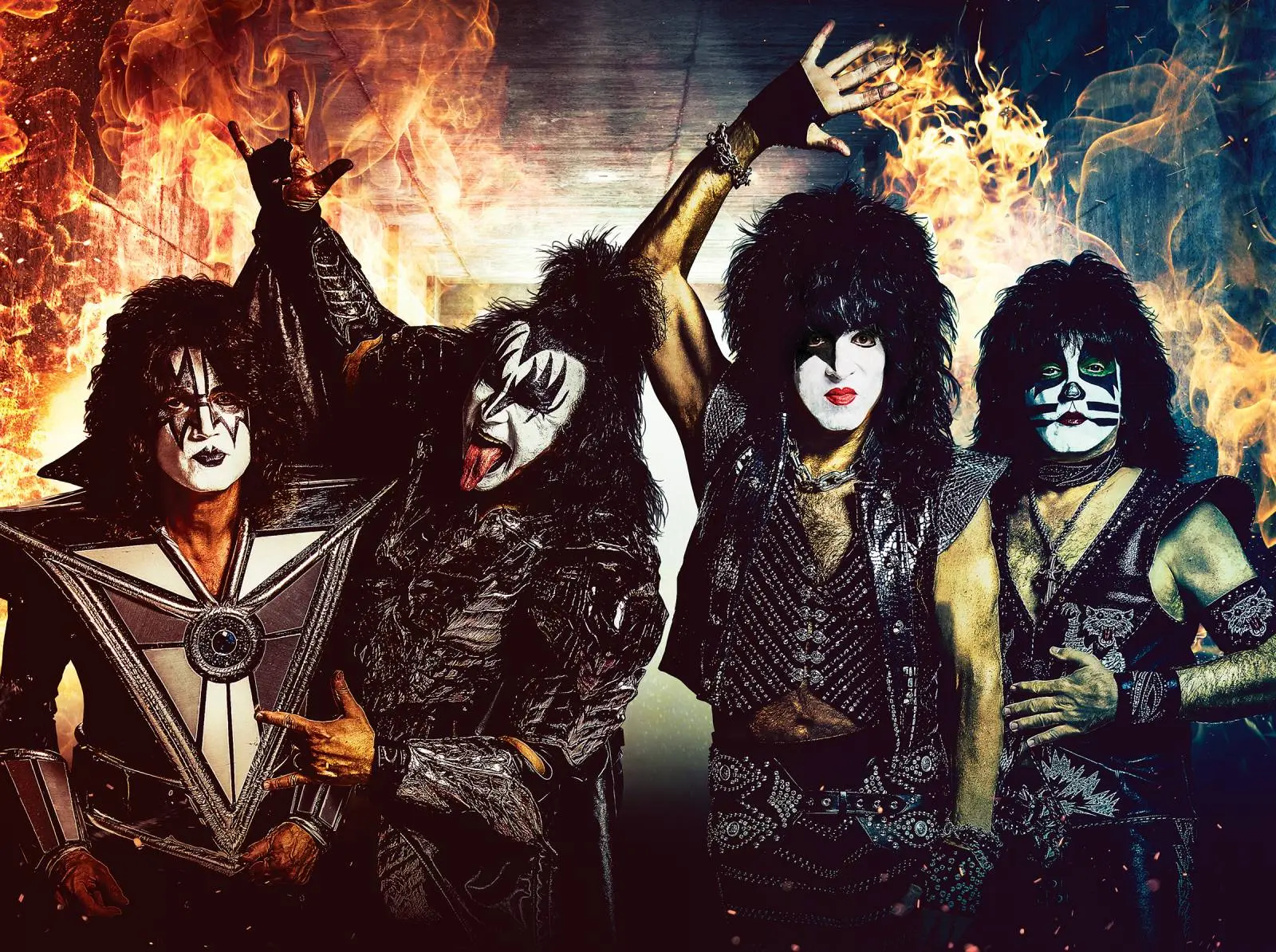 Kiss auf \“End of the Road\“ Tour