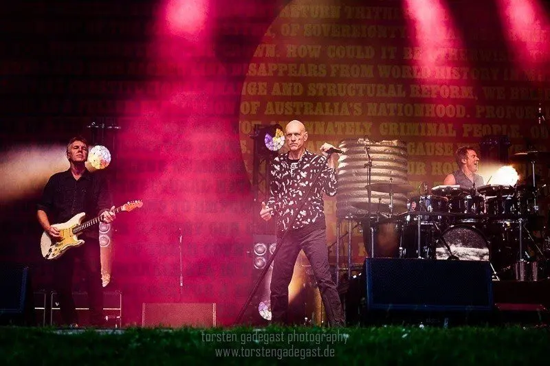 Gartenparty mit Midnight Oil