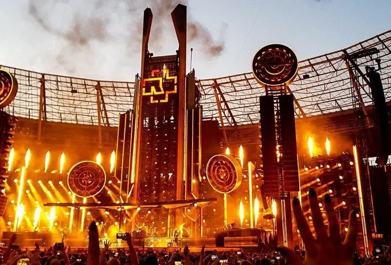 Heisses Spektakel: Rammstein in Hannover