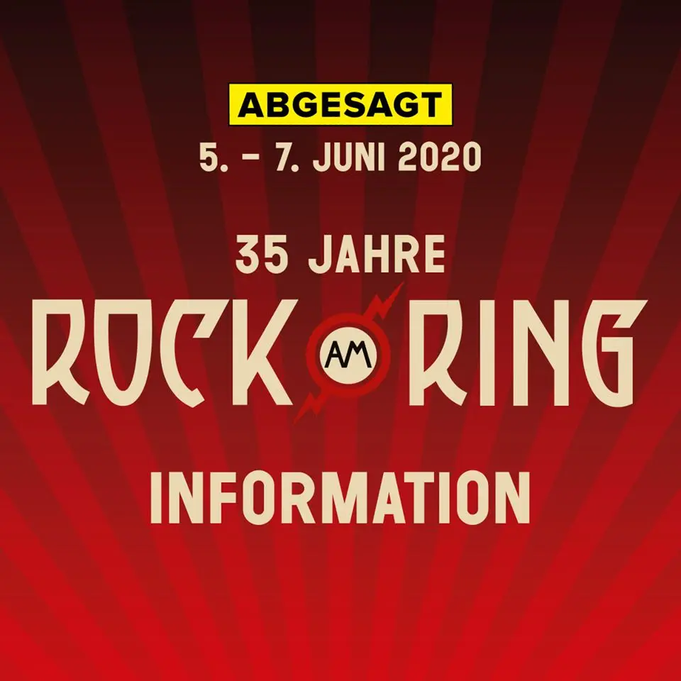 Rock am Ring & Rock im Park ebenfalls abgesagt