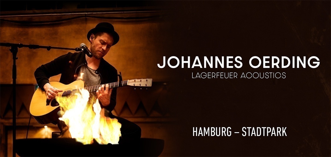 Johannes Oerding Lagerfeuer Acoustics Hamburg Stadtpark