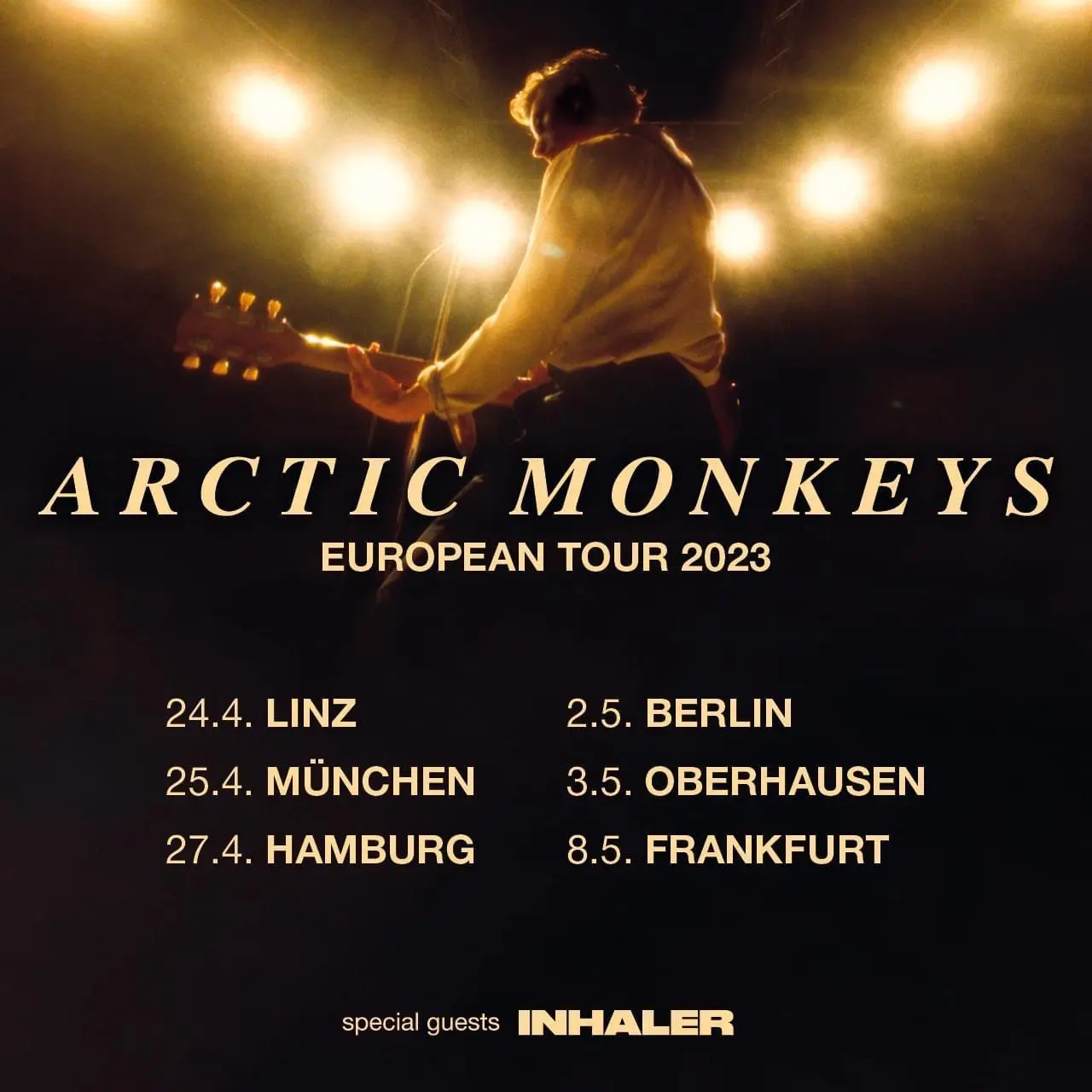Arctic Monkeys im Frühjahr 2023 Live