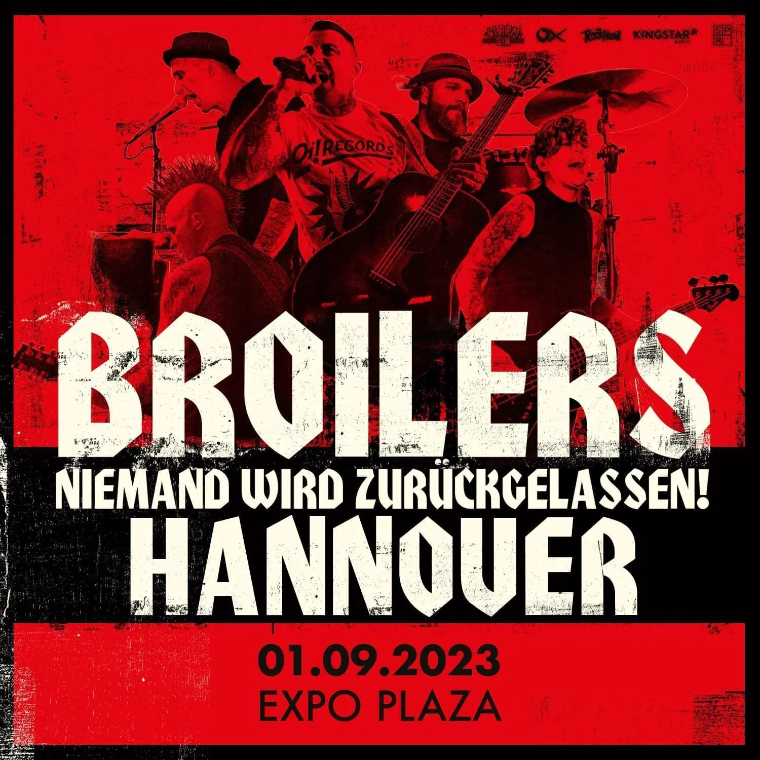 Broilers auch im Sommer 2023 Live und Open Air