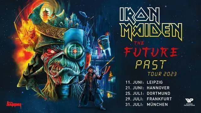Iron Maiden im Juni 2023 in Hannover