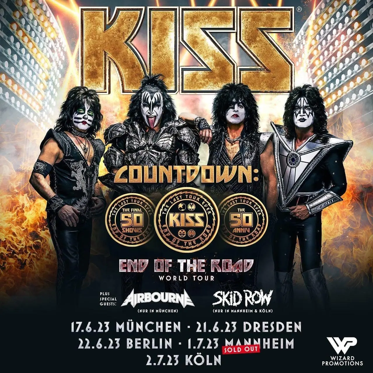 KISS im Sommer letztmals in Deutschland