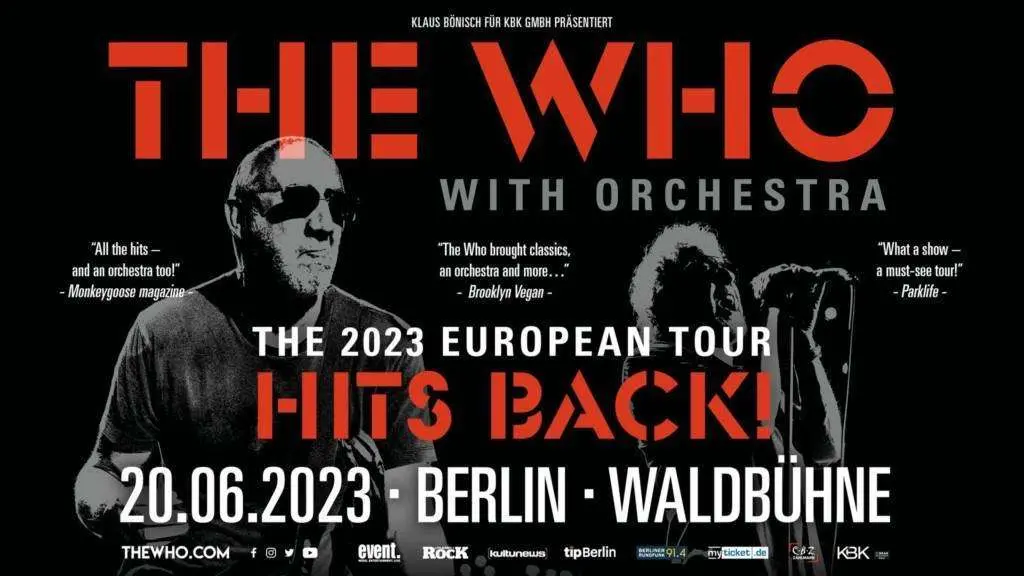Exklusiv mit Orchester: The Who in Berlin