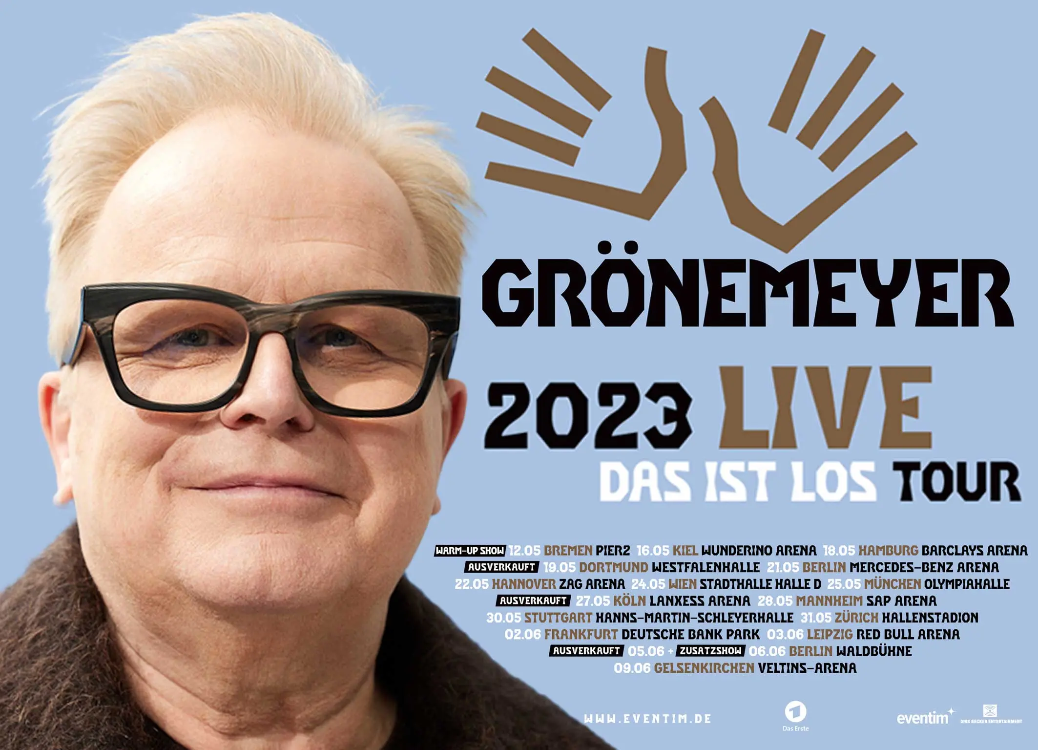 Herbert Grönemeyer Warm-Up-Show in Bremen