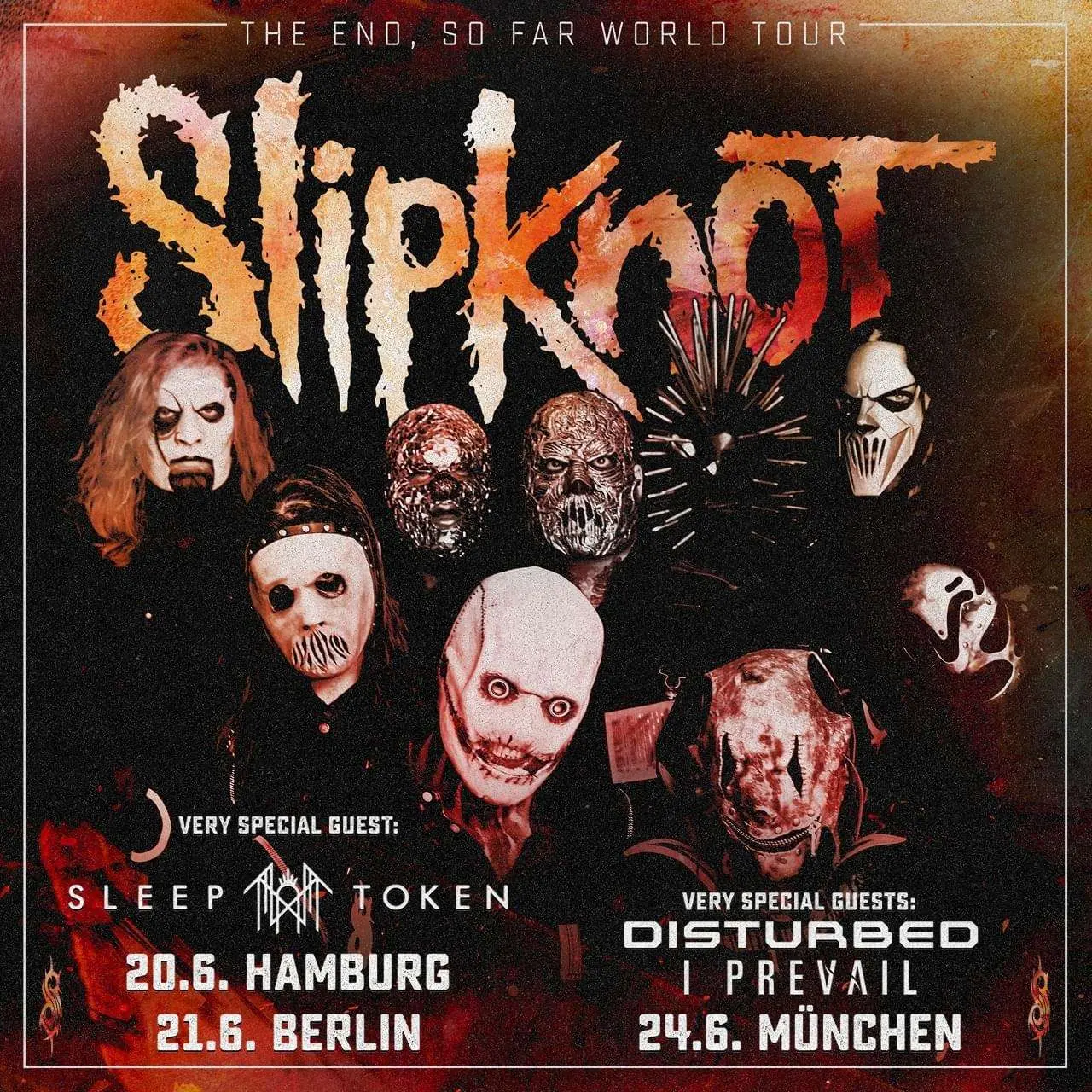 Sleep Token als Slipknot Support