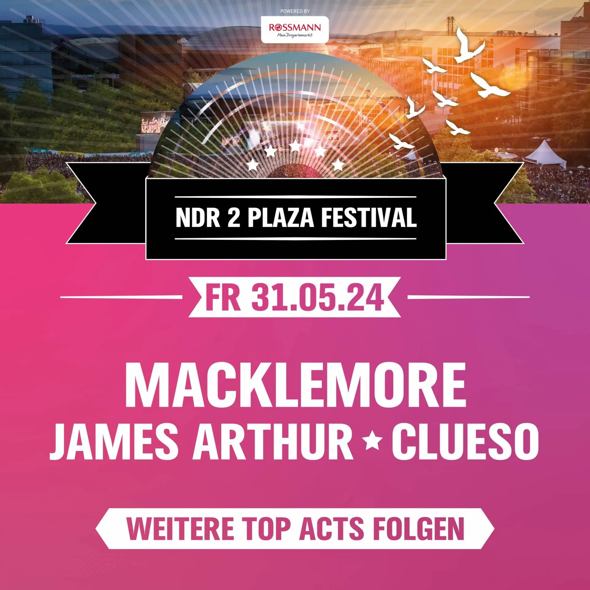 Macklemore beim Plaza Festival 2024