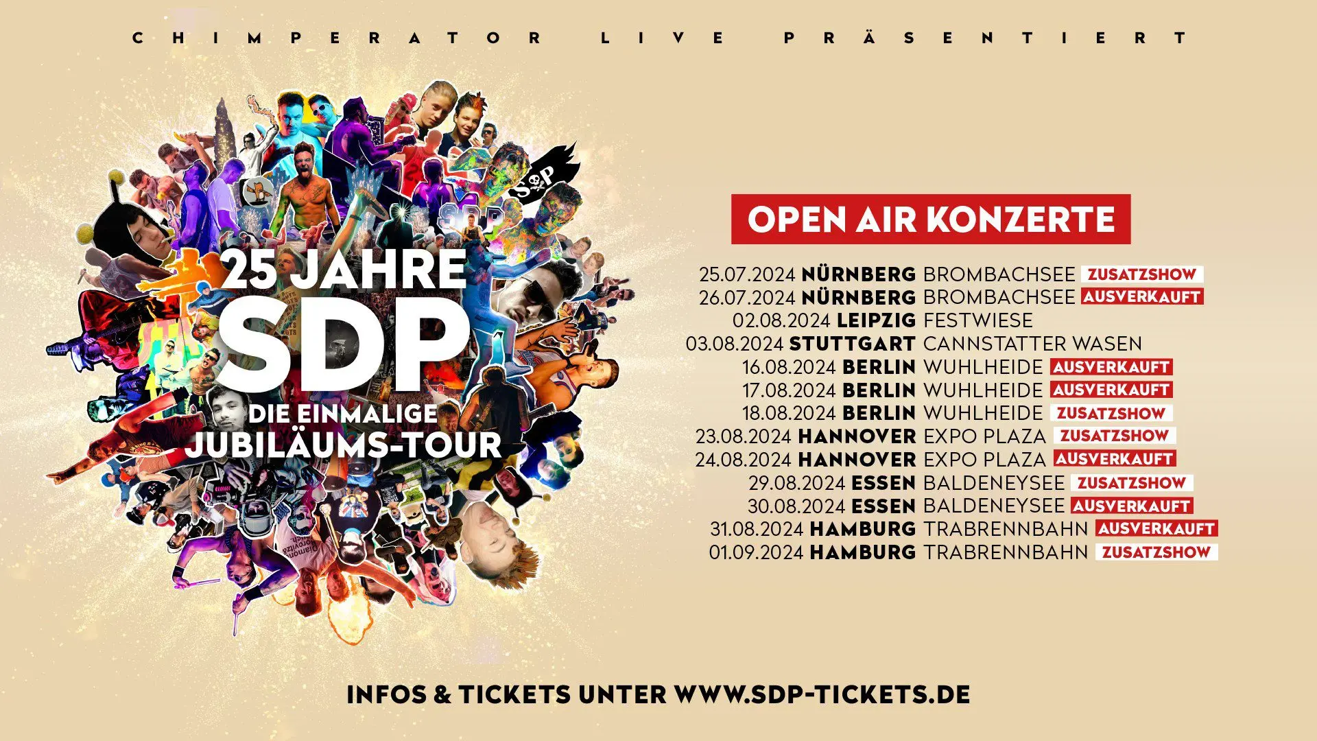 SDP mit Zusastzshow in Hannover