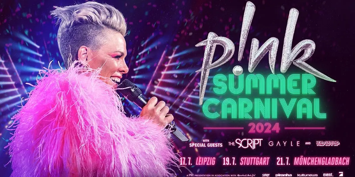 P!NK mit Zusatzshows im Sommer 2024