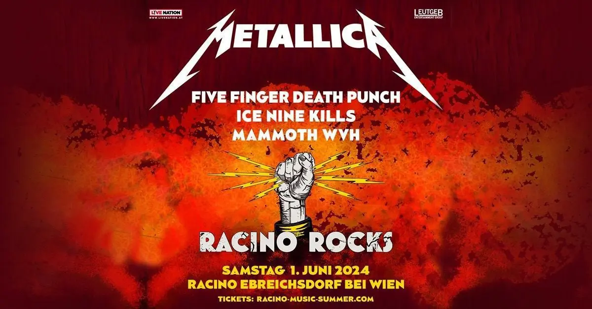 Racino Rocks mit Metallica