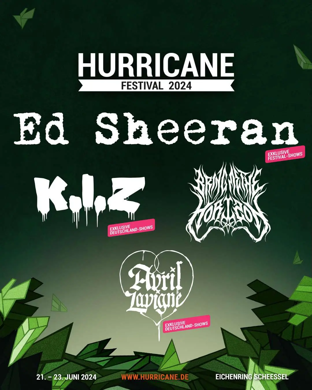 Hurricane 2024 mit Ed Sheeran!