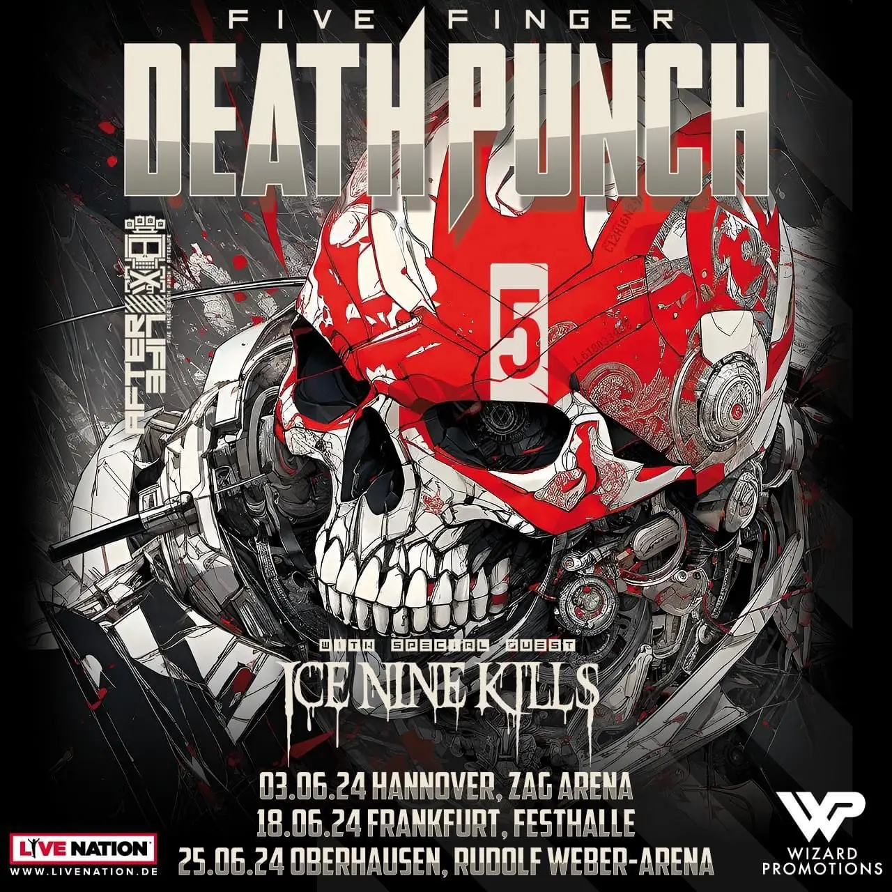 Five Finger Death Punch mit Ice Nine Kills 2024 in Hannover