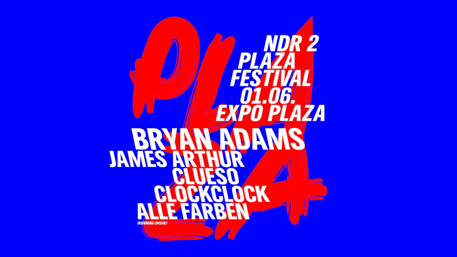 Bryan Adams Top Act beim NDR2 Plaza Festival