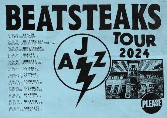 Beatsteaks kündigen Tour durch AJZs an