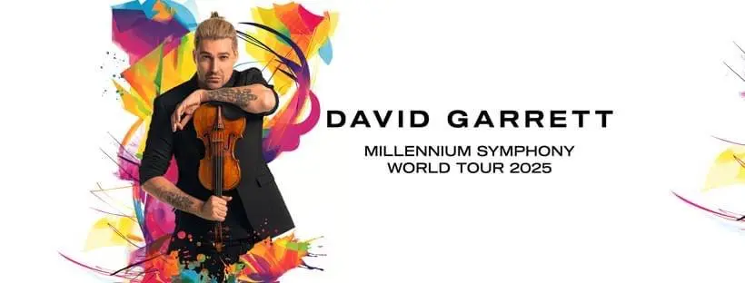 David Garrett mit Millenium-Symphony auf Arena-Tour
