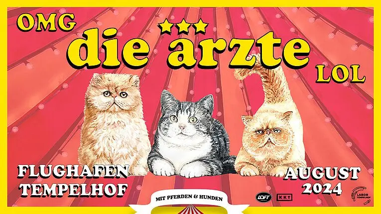 Die Ärzte aus Berlin (aus Berlin!) im August in Berlin