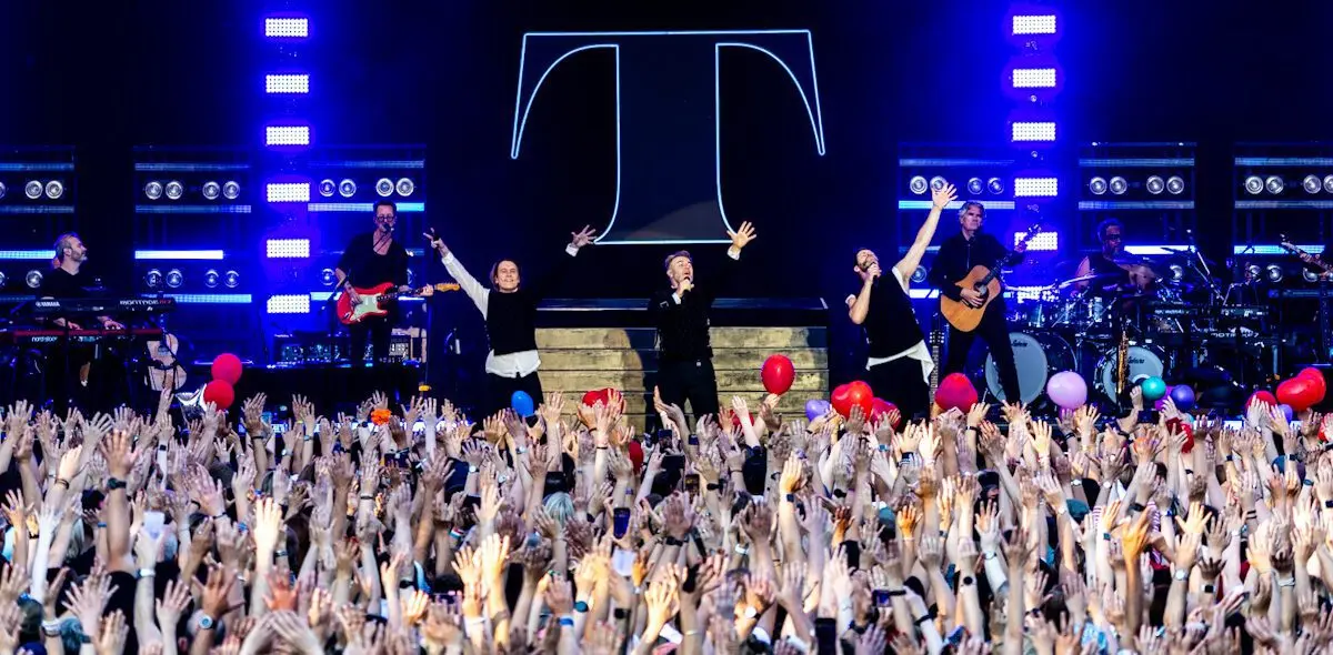 Kreischalarm mit Take That in Hannover