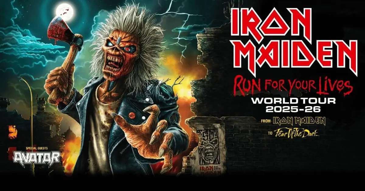 Iron Maiden kündigen „Run for your Lives“ World Tour an