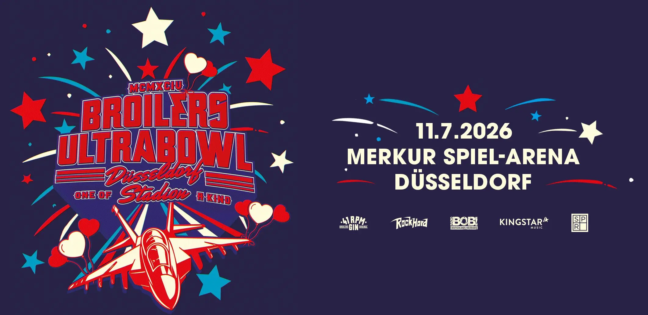 Das größte Broilers Konzert der Musikgeschichte! »BROILERS ULTRABOWL 2026«