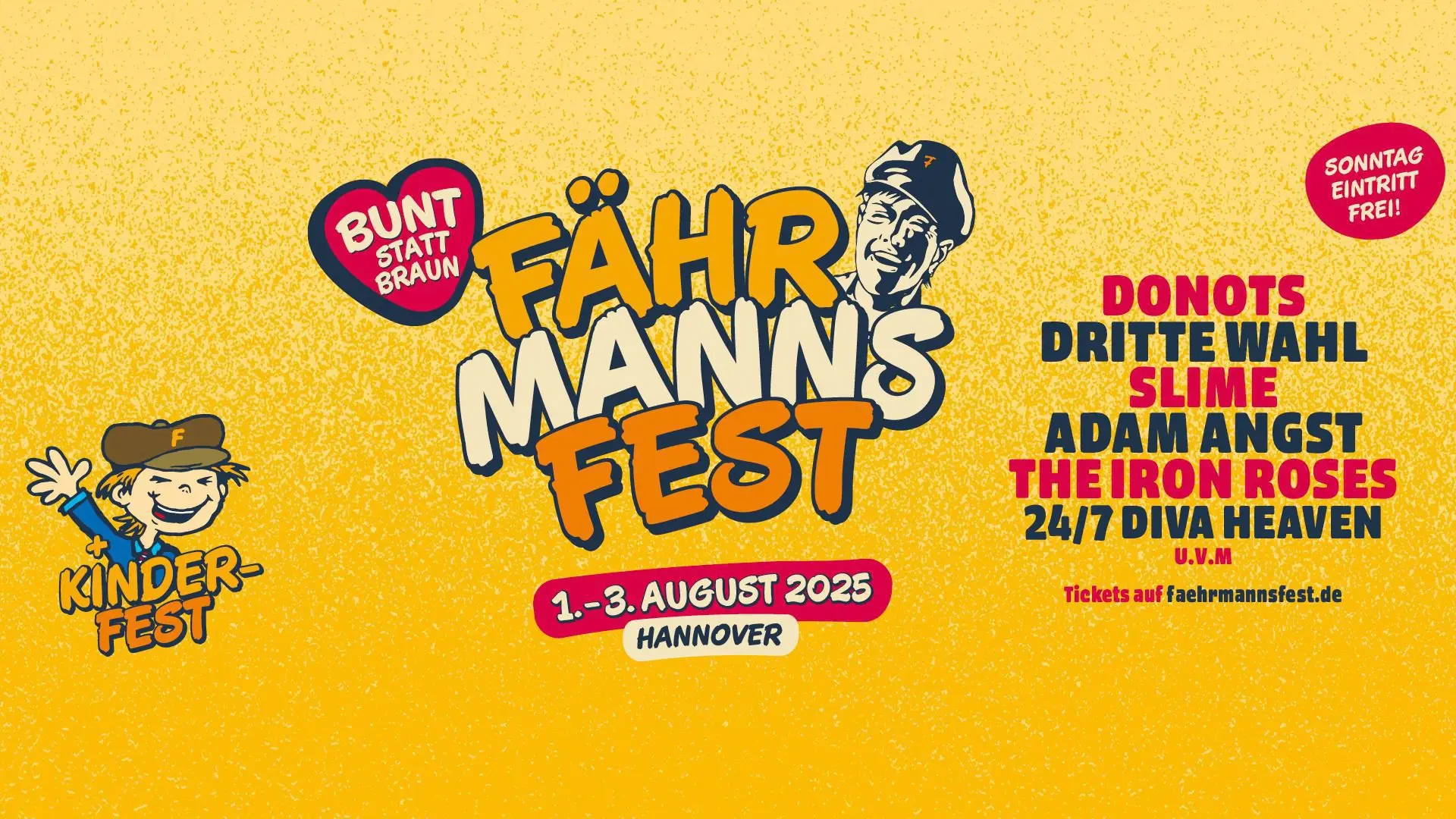 Fährmannsfest 2025: Donots am Freitag auf der Musikbühne