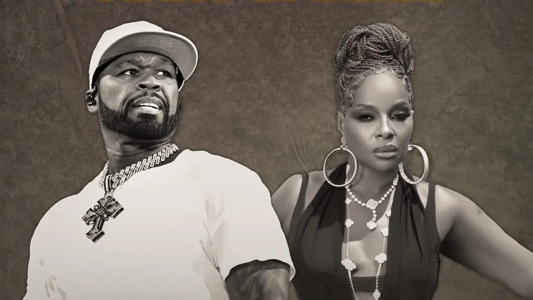 50 Cent & Mary J. Blidge im Sommer im Stadion in Hannover