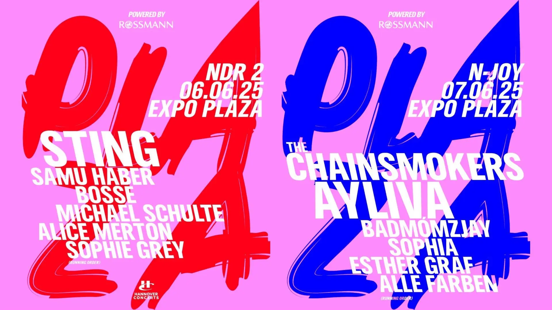 Plaza Festival 2025: Drei neue Highlights auf der Expo Plaza – Michael Schulte, Sophie Grey & Sophia bereichern das Line-up