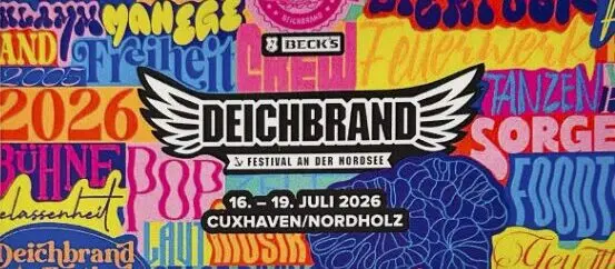 DEICHBRAND Festival 2026 – Erste Bandwelle entfesselt die Vorfreude
