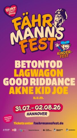 LIVE & LOUD Magazine präsentiert: Fährmannsfest 2026