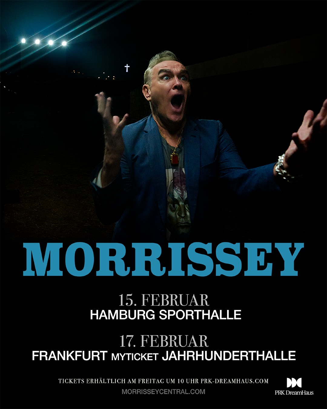 Morrissey Tour 2026 – Ankündigung der Deutschlandkonzerte