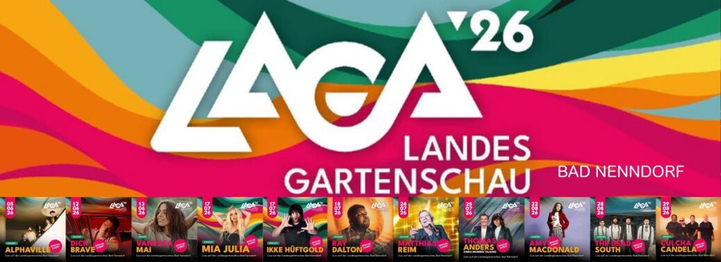 Landesgartenschau Konzerte 2026