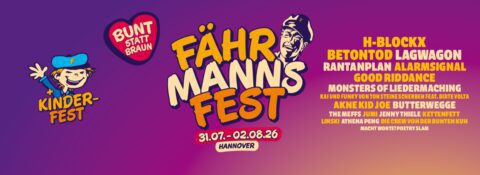 Bunte Bühne Fährmannsfest 2026 auf der Faust-Wiese in Hannover – Live-Programm mit freiem Eintritt