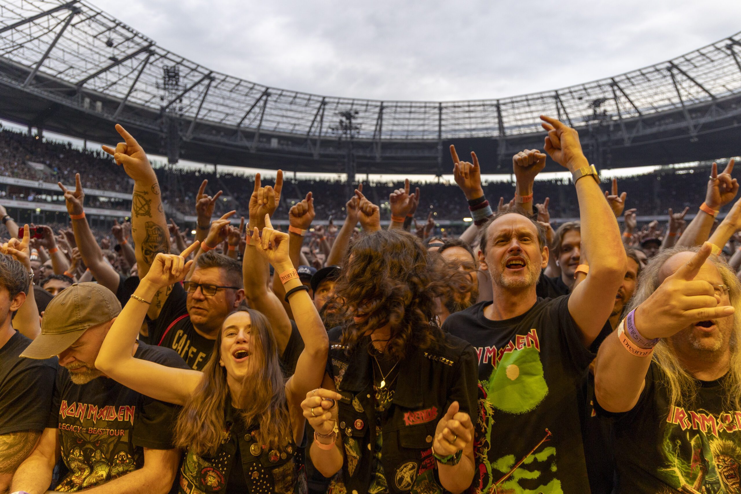 Iron Maiden und Megadeth in Hannover: Die Fans