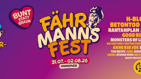 Fährmannsfest 2026: Drei Tage Punk, Rock und mehr am Zusammenfluss von Leine und Ihme