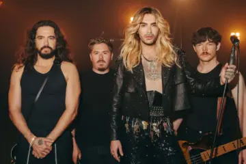 Tokio Hotel Live 2027 Bandfoto zur Summer Encore 2027 mit Bill, Tom, Georg und Gustav
