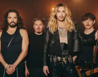 Tokio Hotel Live 2027 Bandfoto zur Summer Encore 2027 mit Bill, Tom, Georg und Gustav