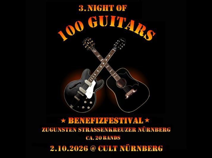 3. NIGHT OF 100 GUITARS BENEFIZ-FESTIVAL