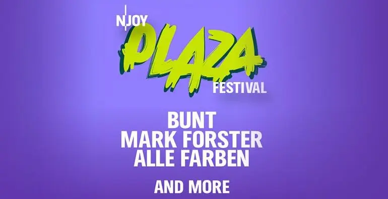N-JOY Plaza Festival 2027: BUNT. übernimmt den Headliner-Slot