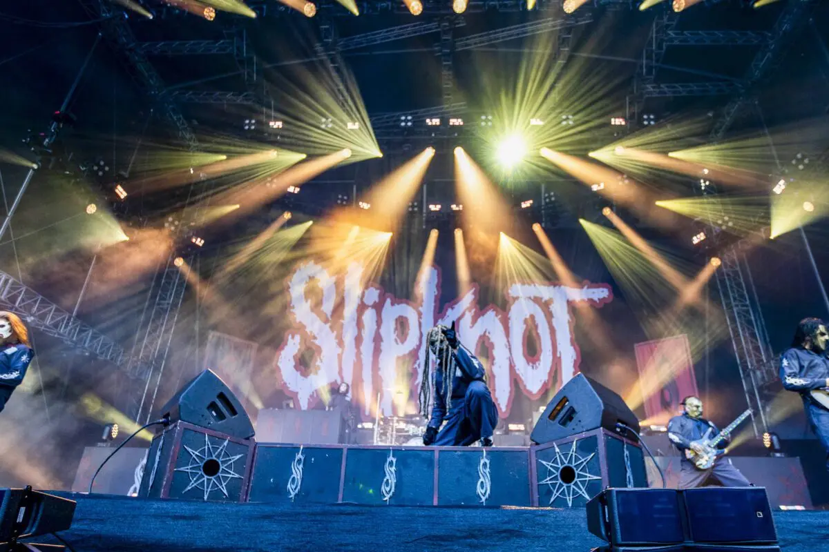 Slipknot live in Wembley 2027 beim Tour-Auftakt im Wembley-Stadion