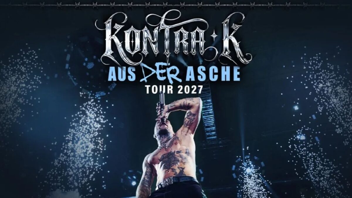 Kontra K Tour 2027: „Aus der Asche“ führt durch drei Länder